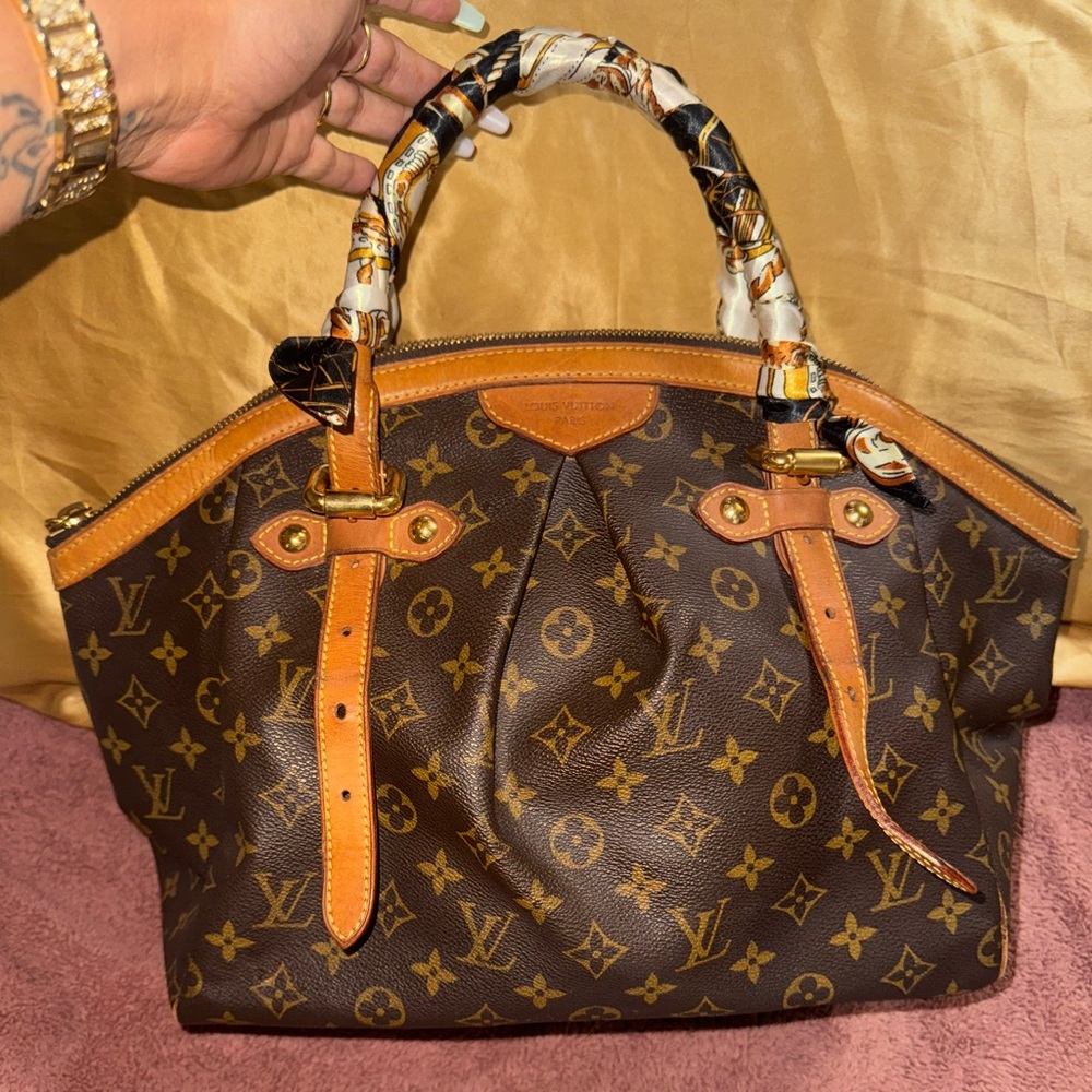Louis Vuitton Brown Monogram Handbag mm